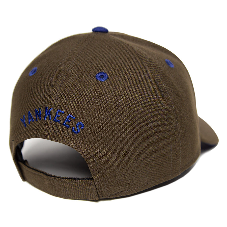 ニューエラ キャップ 帽子 NEW ERA CAP KINGS 別注 カスタム 9FORTY ニューヨーク ヤンキース ウォルナット ブルー 15176915 リア