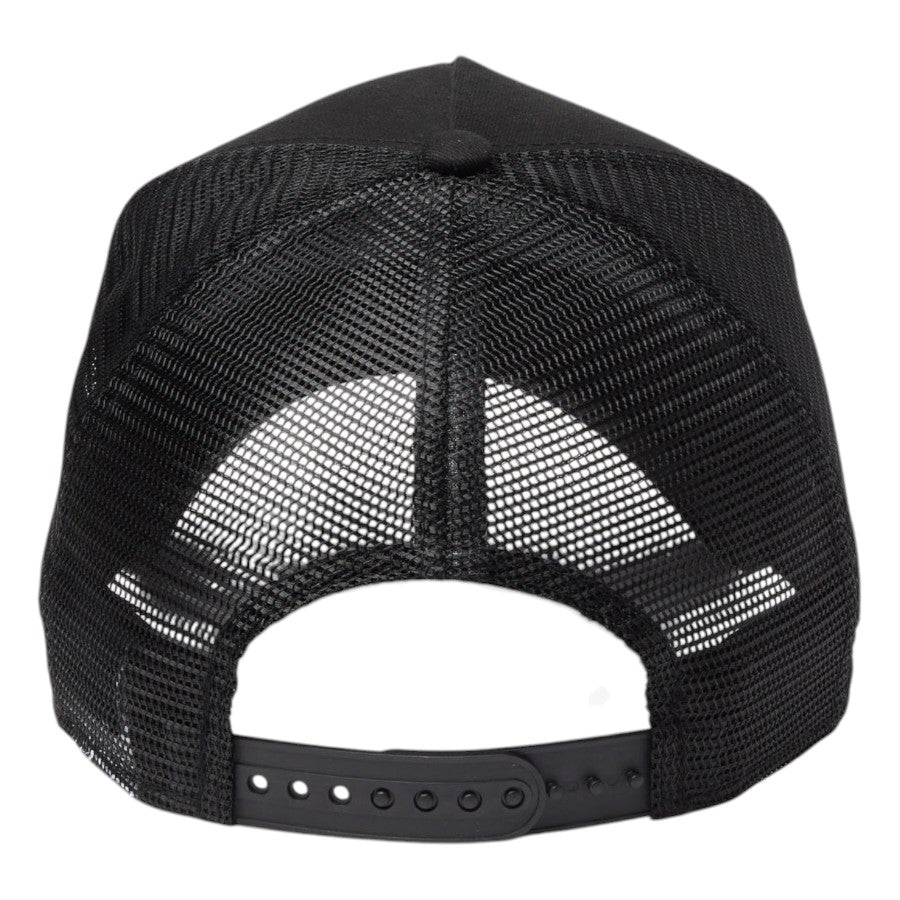 ニューエラ メッシュキャップ NEW ERA CAP 9FORTY A-Frame トラッカー シカゴ ホワイトソックス TPUロゴ ブラック 14744945 背面