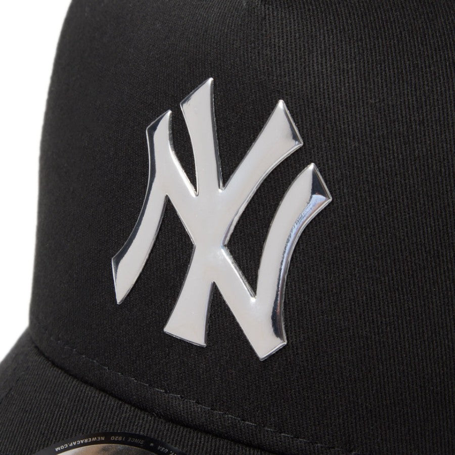 ニューエラ メッシュキャップ  NEW ERA CAP 9FORTY A-Frame トラッカー ニューヨーク ヤンキース TPUロゴ ブラック 14744894 フロントロゴ 