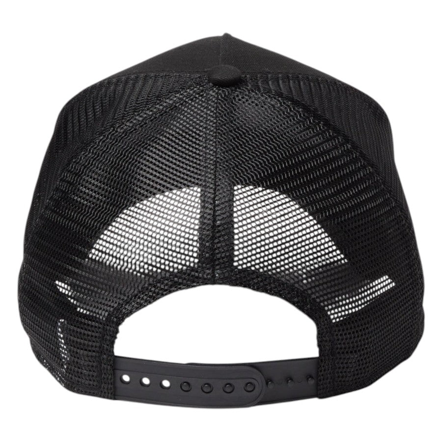 ニューエラ メッシュキャップ  NEW ERA CAP 9FORTY A-Frame トラッカー ニューヨーク ヤンキース TPUロゴ ブラック 14744894 背面