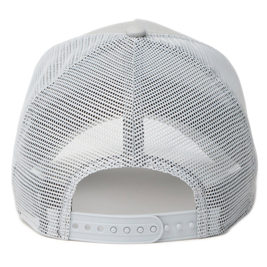 ニューエラ キャップ NEW ERA CAP MLB 9FORTY A-Frame トラッカー Typewriter コットンタイプライター ボストン レッドソックス グレー 14744946 背面