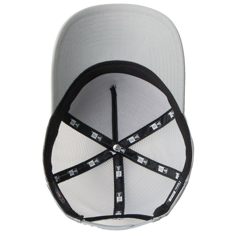 ニューエラ キャップ NEW ERA CAP MLB 9FORTY A-Frame トラッカー Typewriter コットンタイプライター ボストン レッドソックス グレー 14744946 アンダーバイザー
