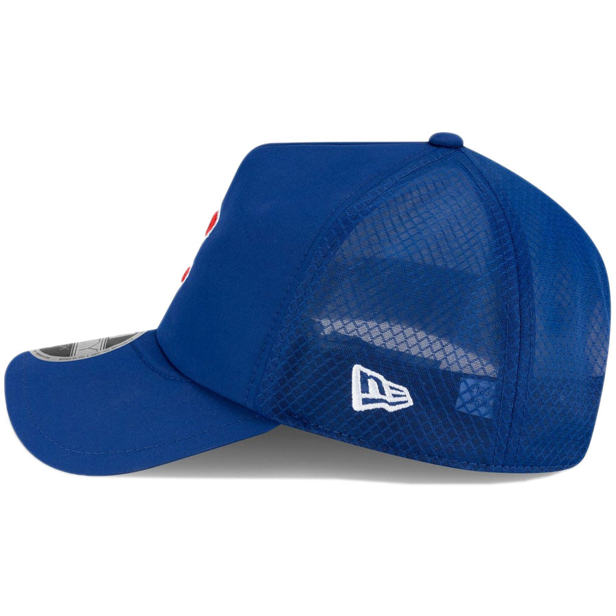 ニューエラ キャップ NEW ERA 9FORTY APEX 2026 MLB Batting Practice シカゴ カブス ブルー 14865067 左サイド