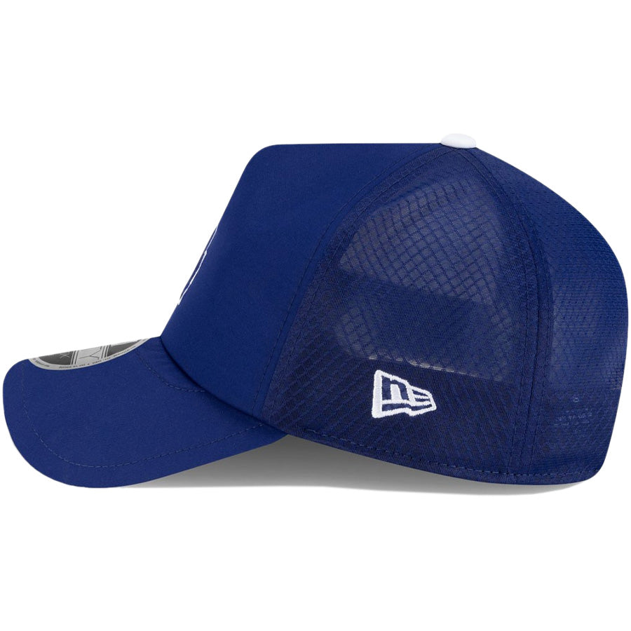ニューエラ キャップ NEW ERA 9FORTY APEX 2026 MLB Batting Practice ロサンゼルス ドジャース ブルー 14865059 左サイド