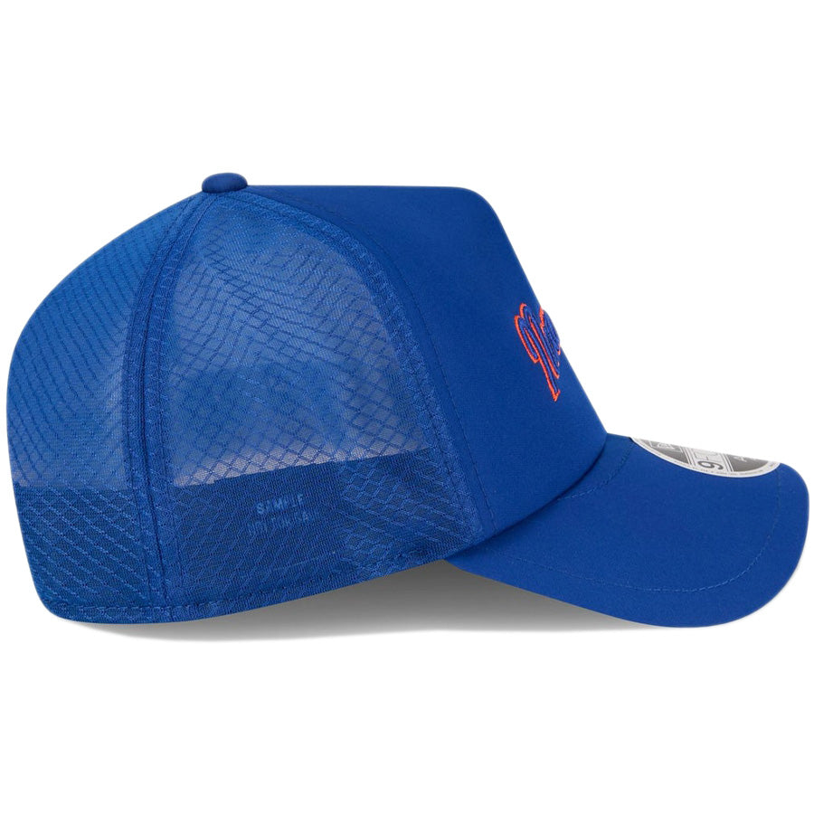 ニューエラ キャップ NEW ERA 9FORTY APEX 2026 MLB Batting Practice ニューヨーク メッツ ブルー 14865055 右サイド