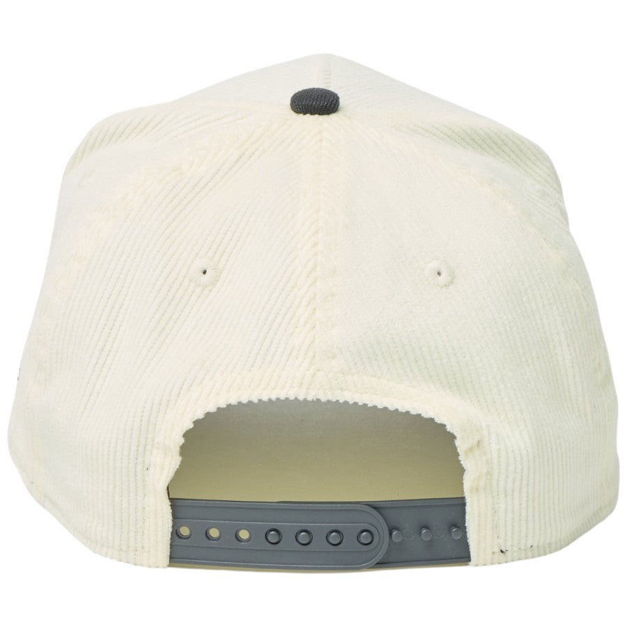 ニューエラ キャップ メッシュキャップ NEW ERA CAP 9FORTY A-Frame Summer Corduroy サマーコーデュロイ ロサンゼルス キングス クロームホワイト/グラファイト 14744955 背面