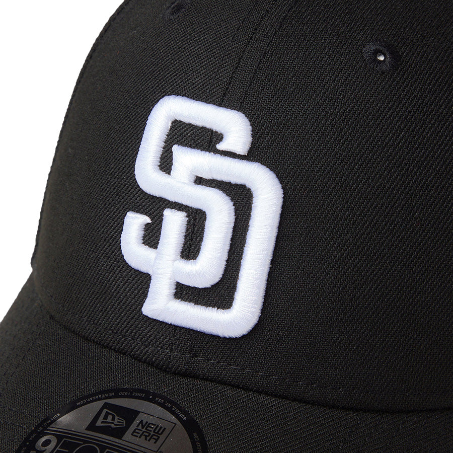 ニューエラ キャップ 帽子 NEW ERA CAP 9FORTY MLB サンディエゴ パドレス ブラック ホワイト 14942631 フロントロゴ