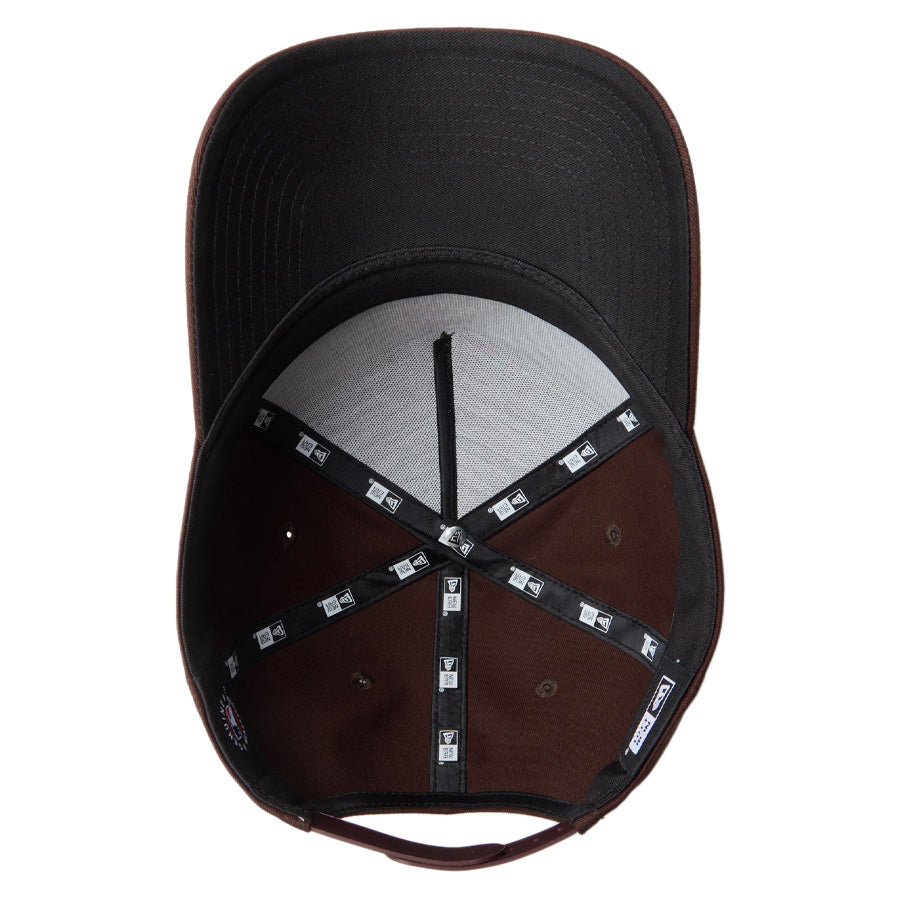 ニューエラ キャップ 帽子 NEW ERA CAP 9FORTY A-Frame MLB サンディエゴ パドレス バーントウッド/マニラ 14942646 アンダーバイザー