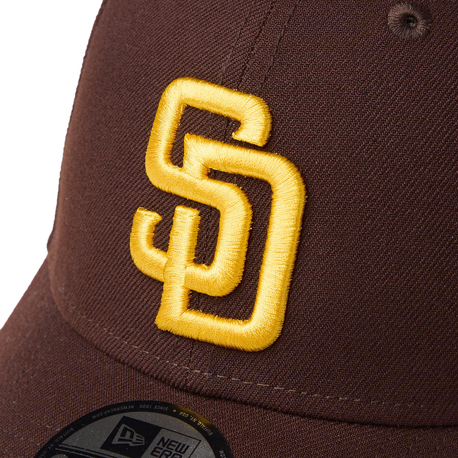 ニューエラ キャップ 帽子 NEW ERA CAP 9FORTY MLB サンディエゴ パドレス バーントウッド マニラ 14942649 フロントロゴ
