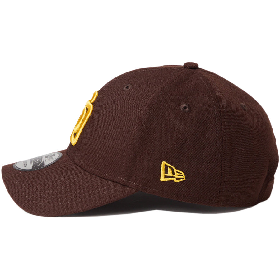 ニューエラ キャップ 帽子 NEW ERA CAP 9FORTY MLB サンディエゴ パドレス バーントウッド マニラ 14942649 左サイド