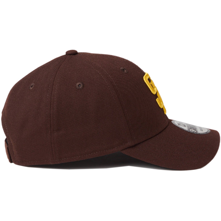 ニューエラ キャップ 帽子 NEW ERA CAP 9FORTY MLB サンディエゴ パドレス バーントウッド マニラ 14942649 右サイド
