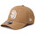 ニューエラ キャップ 帽子 NEW ERA CAP 9FORTY MLB サンディエゴ パドレス カーキ ホワイト 14942630 右斜め前