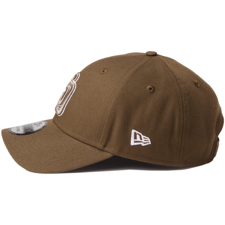 ニューエラ キャップ 帽子 NEW ERA CAP 9FORTY MLB サンディエゴ パドレス モス マーズグリーン ホワイト 14942629 左サイド