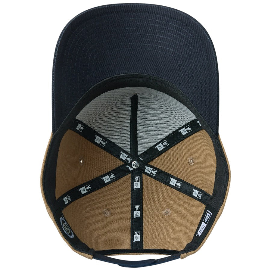 ニューエラ キャップ 帽子 NEW ERA CAP 9FORTY A-Frame NHL ニューヨーク レンジャーズ カーキ ネイビー 14744954 アンダーバイザー