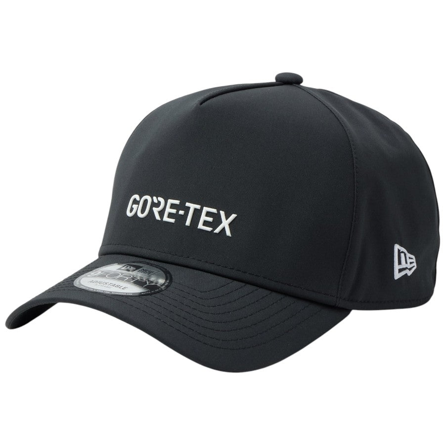ニューエラ キャップ 帽子 NEW ERA CAP 9FORTY A-Frame GORE-TEX ゴアテックス 2L ブラック 14774368｜アウトドア 右斜め前