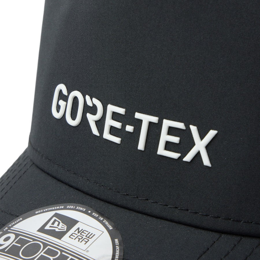 ニューエラ キャップ 帽子 NEW ERA CAP 9FORTY A-Frame GORE-TEX ゴアテックス 2L ブラック 14774368｜アウトドア フロントロゴ
