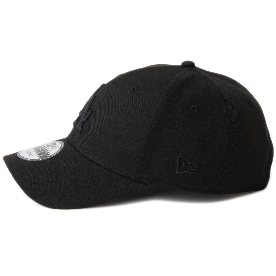 THECAP別注ブラックレザーキャップ ドジャース 9FORTY ニューエラ 9FORTY A-Frame UpSide Down ロサンゼルス・ドジャース ブラック – THE CAP
