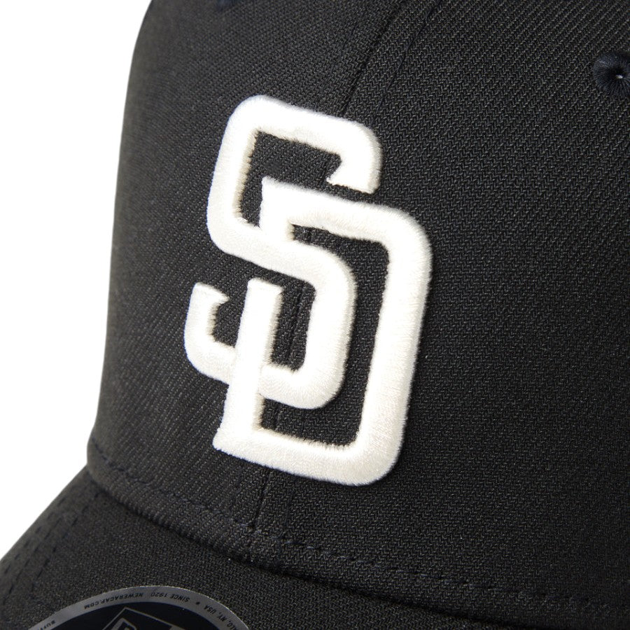 ニューエラ キャップ 帽子 NEW ERA CAP 9SEVENTY MLB ストレッチスナップ サンディエゴ パドレス ブラック 14744804 フロントロゴ