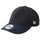 ニューエラ キャップ 帽子 NEW ERA CAP 9THIRTY Grosgrain グログラン生地 ベーシック ブラック/ネイビー 14744988 右斜め前