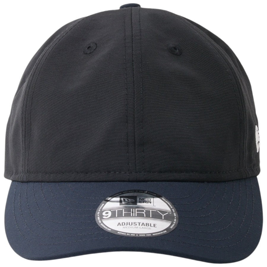 ニューエラ キャップ 帽子 NEW ERA CAP 9THIRTY Grosgrain グログラン生地 ベーシック ブラック/ネイビー 14744988 正面
