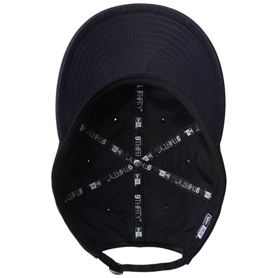 ニューエラ キャップ 帽子 NEW ERA CAP 9THIRTY Grosgrain グログラン生地 ベーシック ブラック/ネイビー 14744988 アンダーバイザー