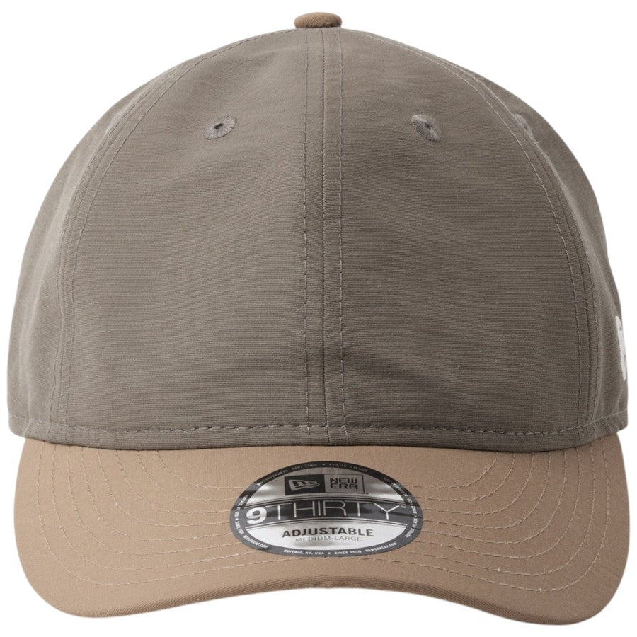 ニューエラ キャップ 帽子 NEW ERA CAP 9THIRTY Grosgrain グログラン生地 ベーシック オリーブ/カーキ 14744987 正面