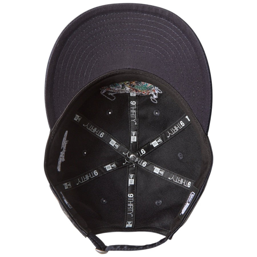 ニューエラ キャップ NEW ERA CAP 9THIRTY kansai yamamoto 山本寛斎 龍 サテン ネイビー 14858856 アンダーバイザー