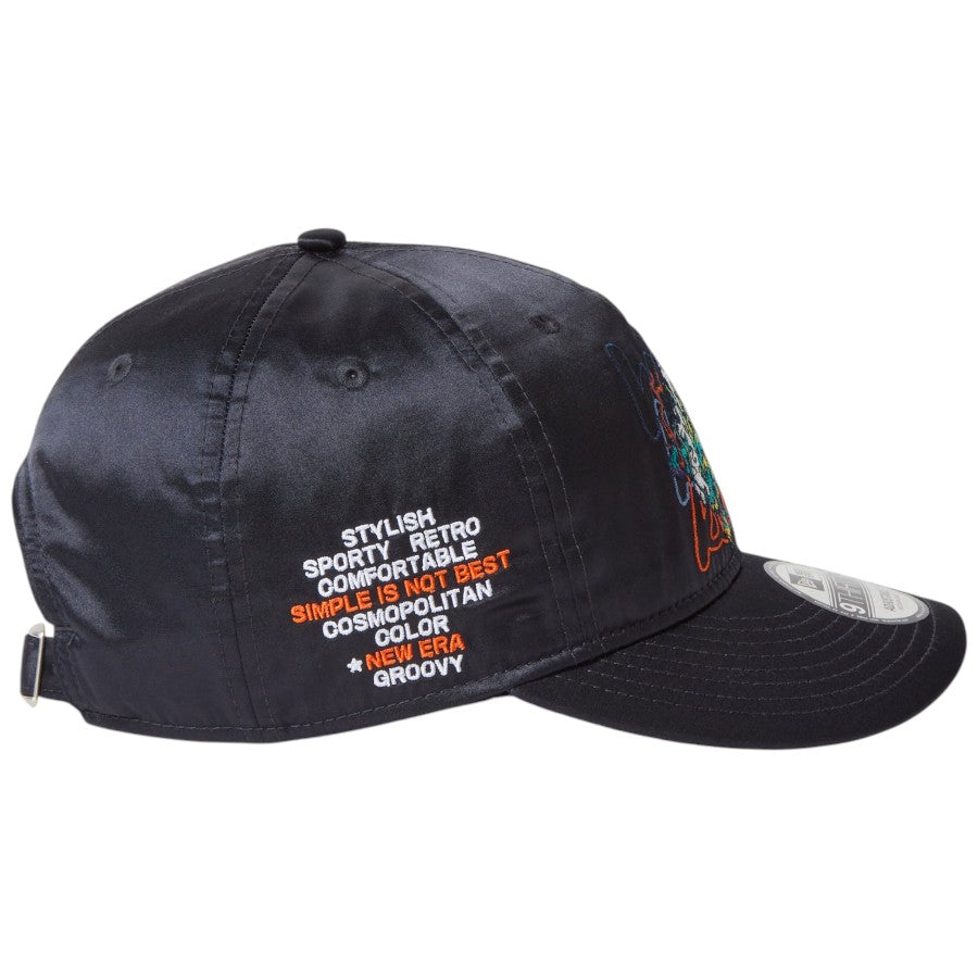 ニューエラ キャップ NEW ERA CAP 9THIRTY kansai yamamoto 山本寛斎 龍 サテン ネイビー 14858856 右サイド
