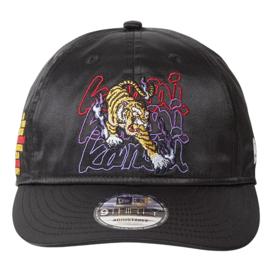 ニューエラ キャップ NEW ERA CAP 9THIRTY kansai yamamoto 山本寛斎 虎 サテン ブラック 14858855 正面
