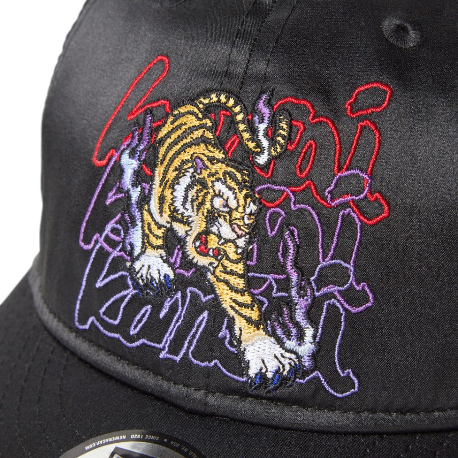ニューエラ キャップ NEW ERA CAP 9THIRTY kansai yamamoto 山本寛斎 虎 サテン ブラック 14858855 フロントロゴ 