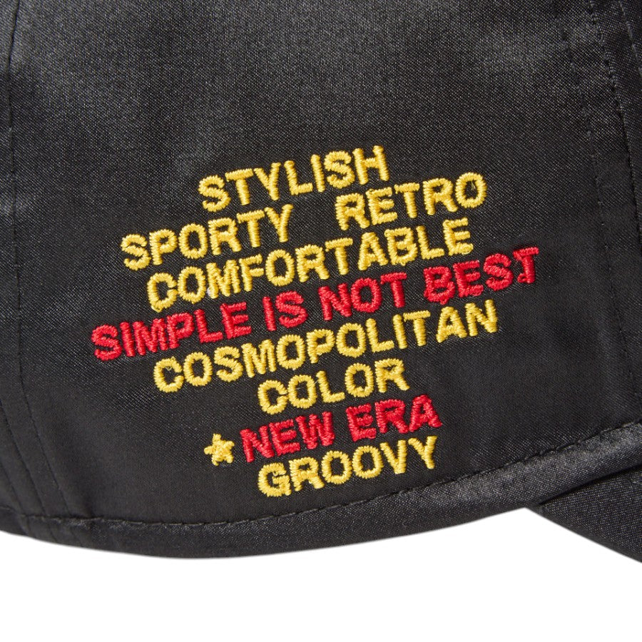 ニューエラ キャップ NEW ERA CAP 9THIRTY kansai yamamoto 山本寛斎 虎 サテン ブラック 14858855 右サイド 刺繍