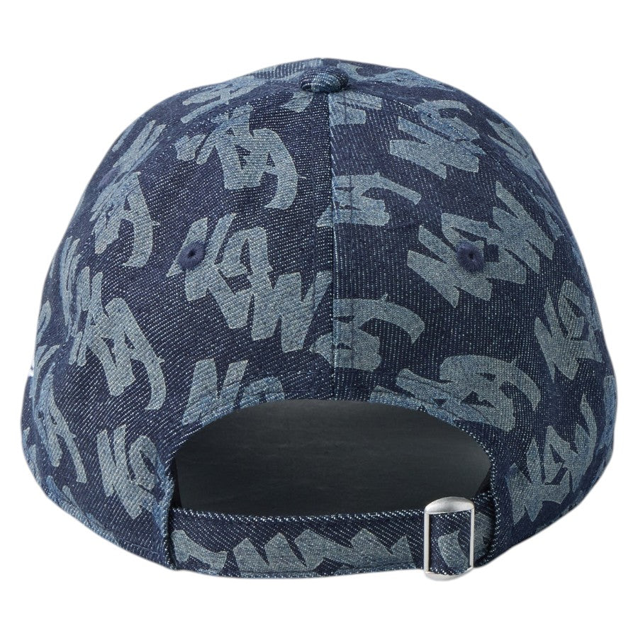 ニューエラ キャップ 帽子 NEW ERA CAP 9THIRTY Laser Burn Out レーザー加工 denim インディゴ デニム 14744986 背面