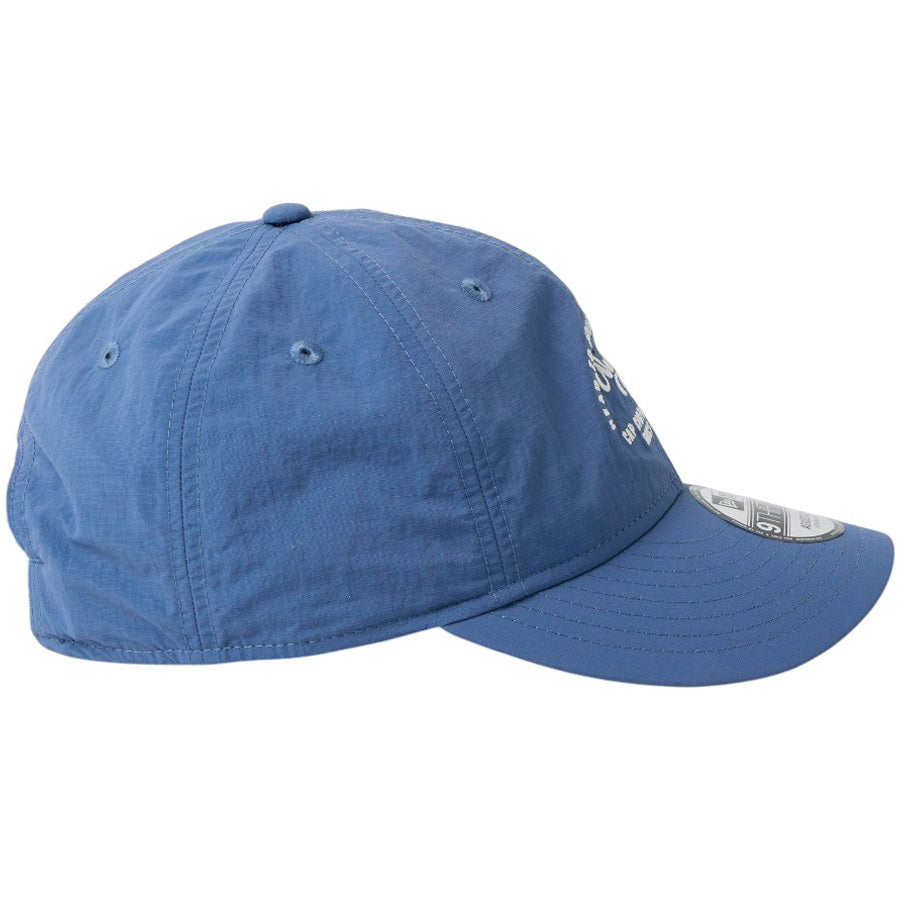 ニューエラ キャップ 帽子 NEW ERA CAP 9THIRTY Recycle Rip Stop リサイクル リップストップ アーチロゴ ラストブルー 14774414｜アウトドア 右サイド
