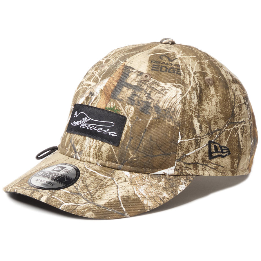 ニューエラ キャップ NEW ERA 9THIRTY ループ Angler's Club 釣り FISHING リアルツリーカモ 14774416 | アウトドア 右斜め