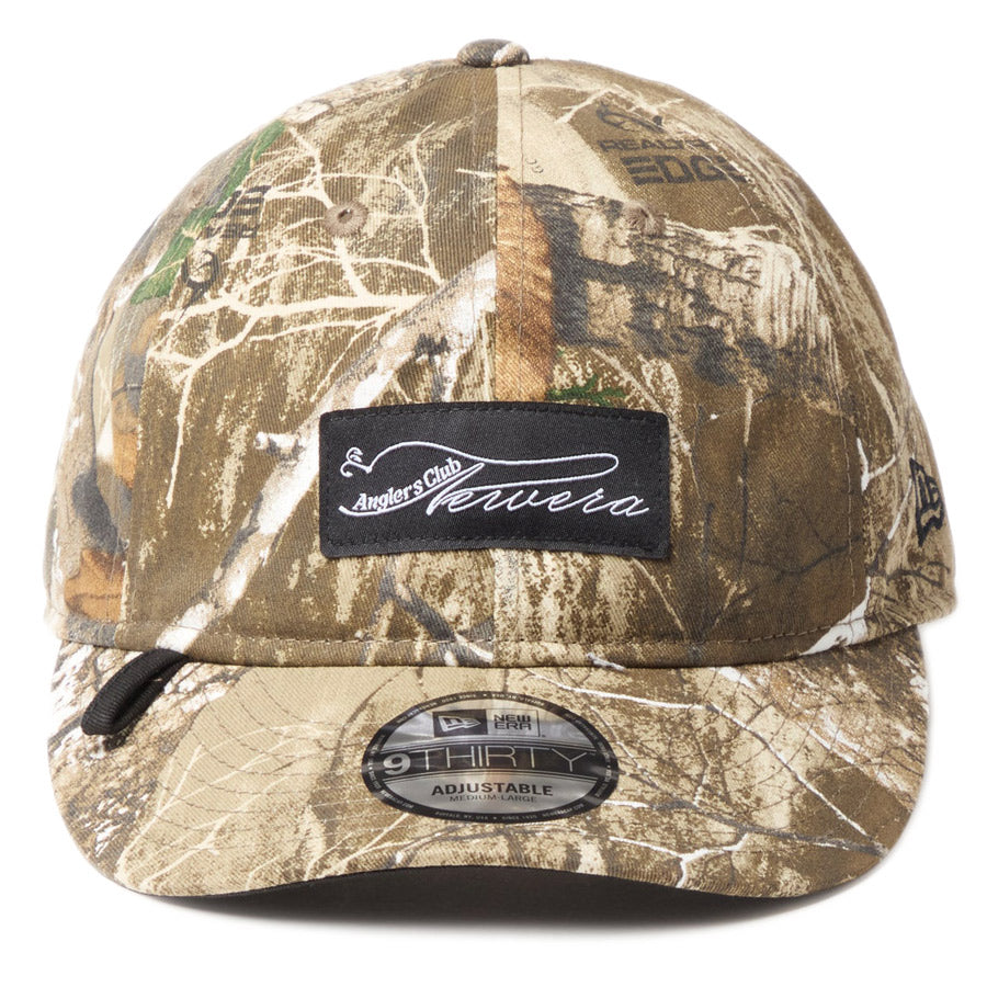 ニューエラ キャップ NEW ERA 9THIRTY ループ Angler's Club 釣り FISHING リアルツリーカモ 14774416 | アウトドア 正面