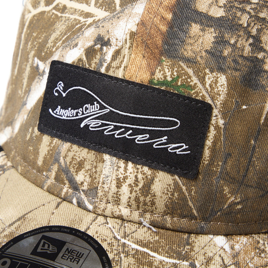 ニューエラ キャップ NEW ERA 9THIRTY ループ Angler's Club 釣り FISHING リアルツリーカモ 14774416 | アウトドア フロントロゴ