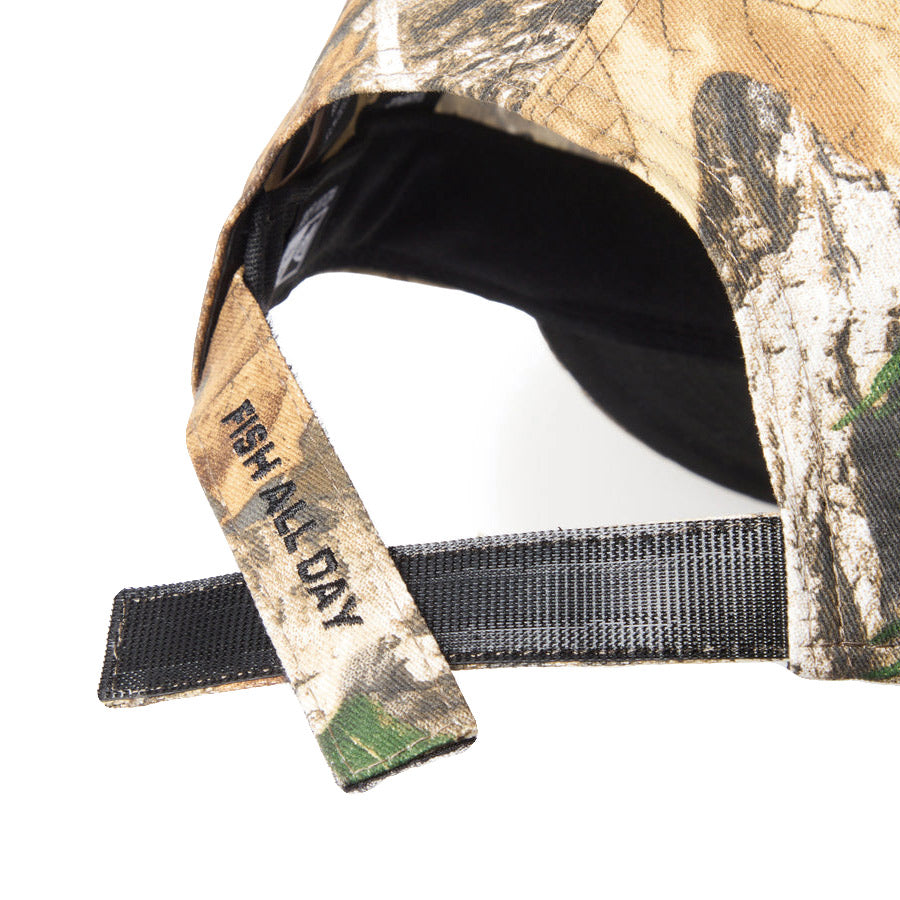 ニューエラ キャップ NEW ERA 9THIRTY ループ Angler's Club 釣り FISHING リアルツリーカモ 14774416 | アウトドア ストラップ