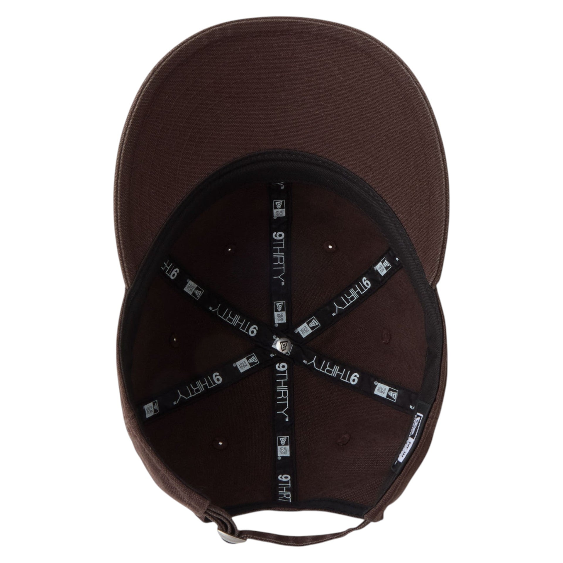 ニューエラ キャップ 帽子 NEW ERA CAP 9THIRTY フラッグロゴ ウーブンパッチ Washed Duck ダック ブラウンスエード 14745100 アンダーバイザー