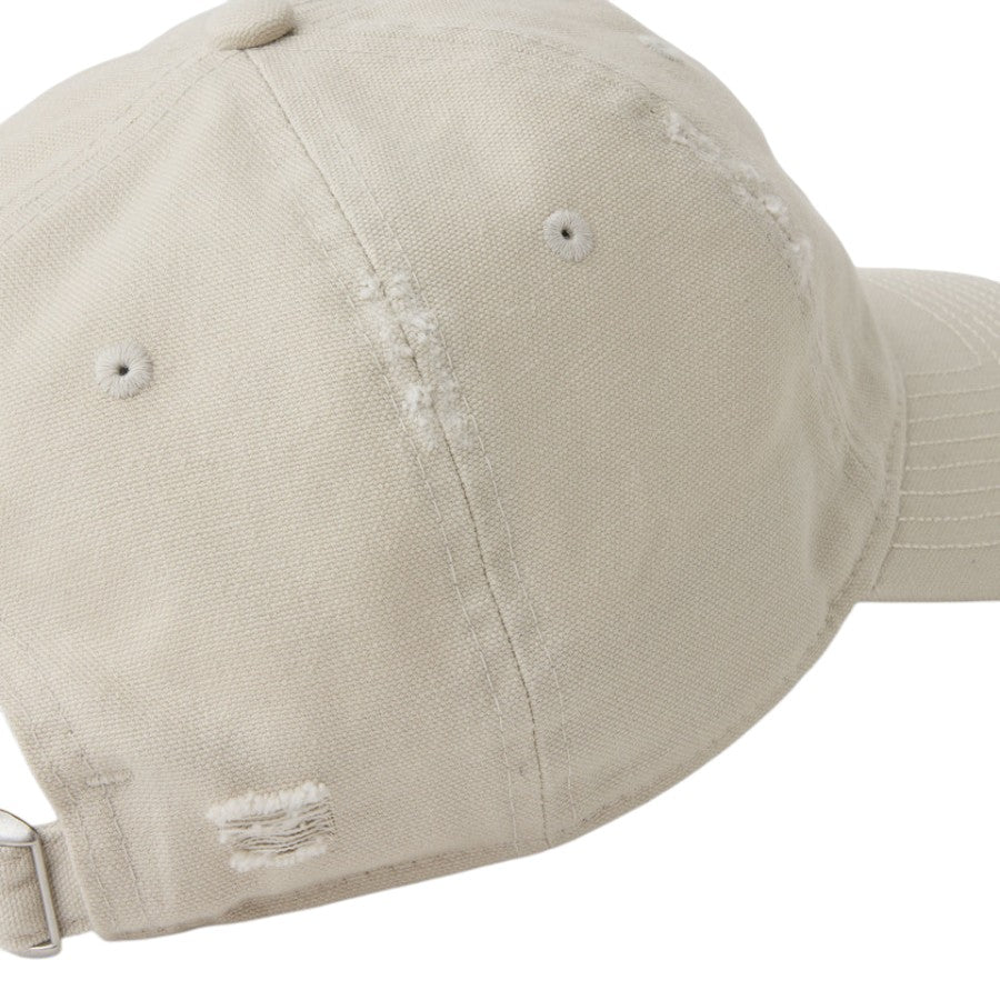 ニューエラ キャップ 帽子 NEW ERA CAP 9TWENTY MLB Visor Logo バイザーロゴ ダメージ ロサンゼルス ドジャース ストーン 14745078 右斜め後ろ