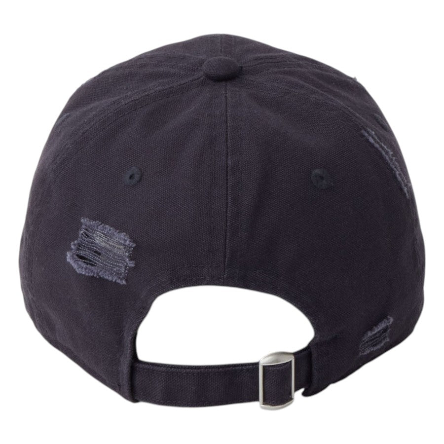 ニューエラ キャップ 帽子 NEW ERA CAP 9TWENTY MLB Visor Logo バイザーロゴ ダメージ ニューヨーク ヤンキース ネイビー 14745044 背面