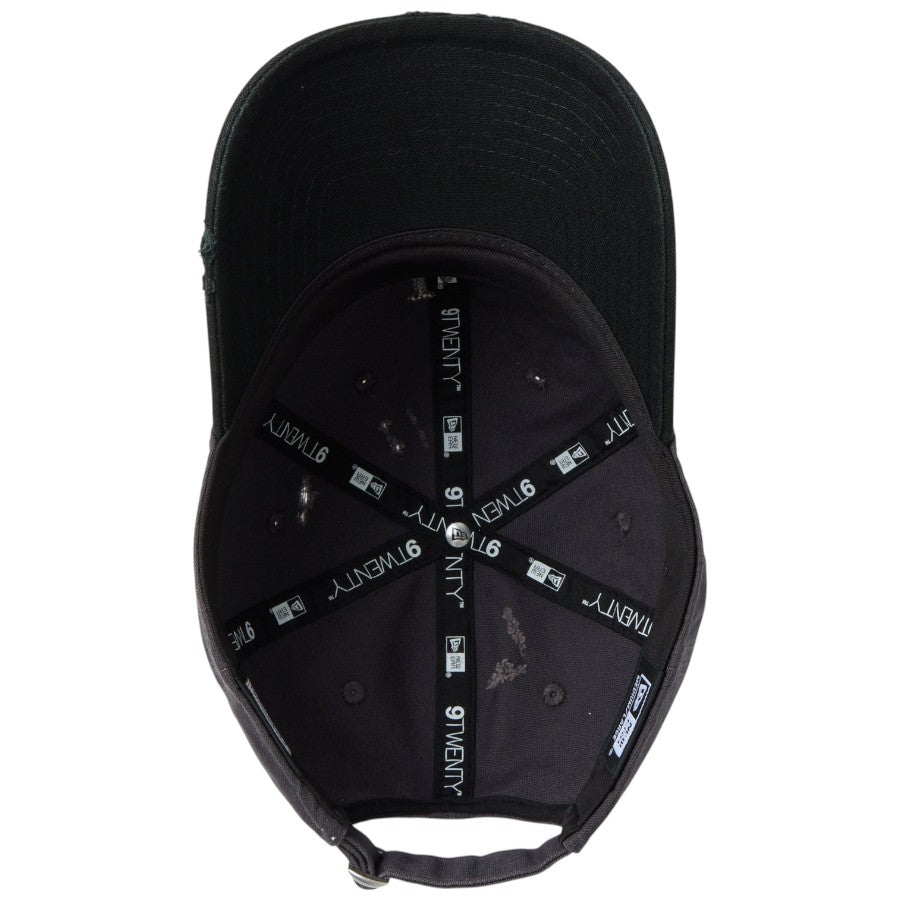 ニューエラ キャップ 帽子 NEW ERA CAP 9TWENTY ロサンゼルス ドジャース クーパーズタウン Damaged Duck Canvas ダメージ ダックキャンバス グラファイト ブラック 14745076 アンダーバイザー