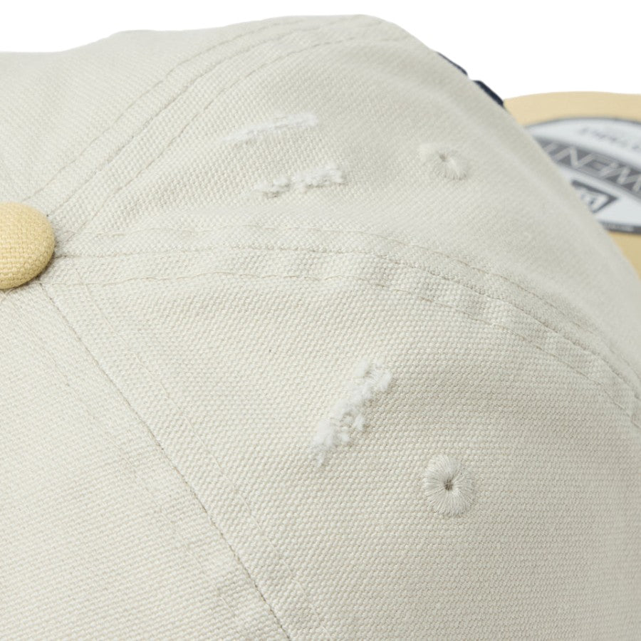 ニューエラ キャップ 帽子 NEW ERA CAP 9TWENTY ニューヨーク ヤンキース クーパーズタウン Damaged Duck Canvas ダメージ ダックキャンバス ストーン ベガスゴールド 14745042 ダメージ加工