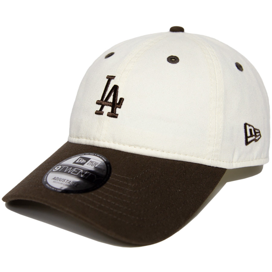 ニューエラ キャップ 帽子 NEW ERA CAP CUSTOM カスタム KINGS 別注 9TWENTY ロサンゼルス ドジャース クローム ウォルナット 15176920 右斜め前