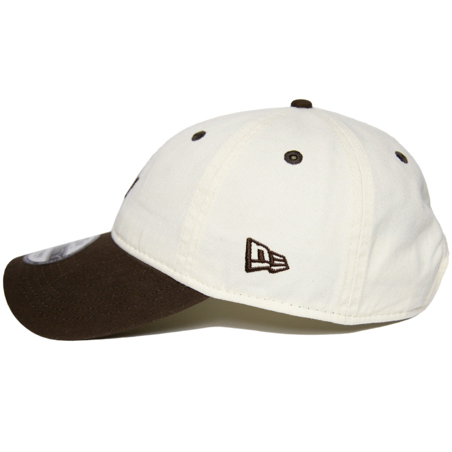 ニューエラ キャップ 帽子 NEW ERA CAP CUSTOM カスタム KINGS 別注 9TWENTY ロサンゼルス ドジャース クローム ウォルナット 15176920 左サイド