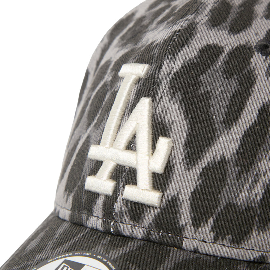 ニューエラ キャップ NEW ERA 9TWENTY レオパード Leopard ロサンゼルス ドジャース ブラック アイボリー 14745088 フロントロゴ