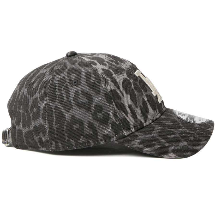 ニューエラ キャップ NEW ERA 9TWENTY レオパード Leopard ロサンゼルス ドジャース ブラック アイボリー 14745088 右サイド