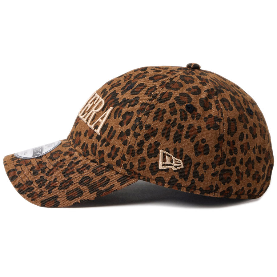 ニューエラ キャップ NEW ERA 9TWENTY レオパード Leopard ブラウン ベージュ 14745069 左サイド