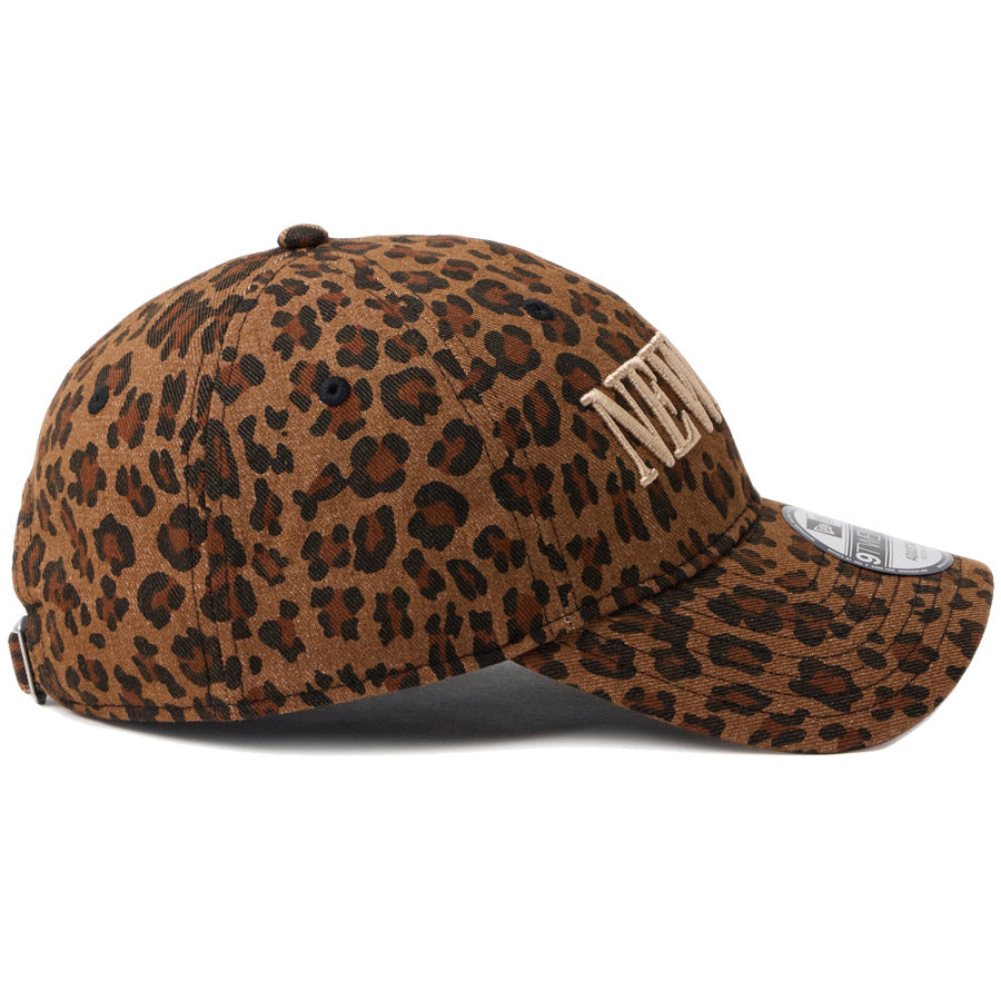 ニューエラ キャップ NEW ERA 9TWENTY レオパード Leopard ブラウン ベージュ 14745069 右サイド