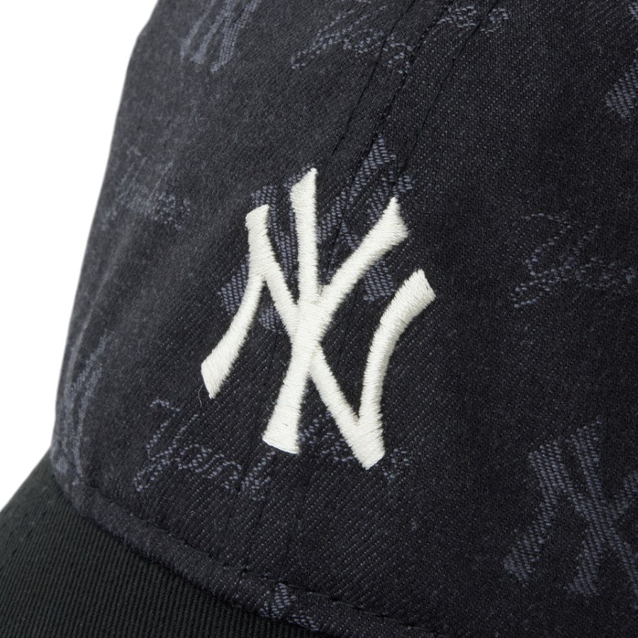 ニューエラ キャップ 帽子 NEW ERA CAP 9TWENTY MLB Jacquard ジャカード ニューヨーク ヤンキース ブラック 14745053 親子 コーデ  フロントロゴ