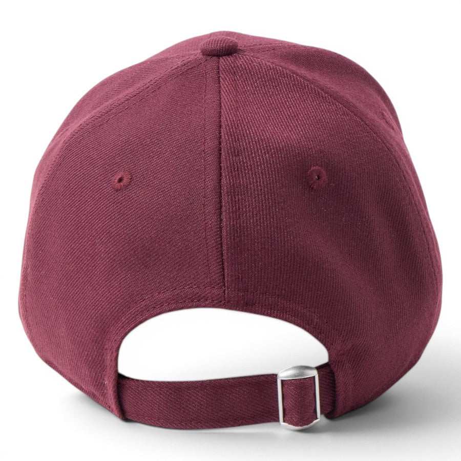 ニューエラ キャップ 帽子 NEW ERA CAP 9FORTY MLB ベージュ スウェットバンド ロサンゼルス ドジャース シティーコネクトロゴ フロステッドバーガンディー 14744854 背面